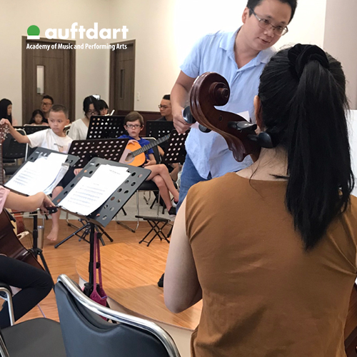Khóa học âm nhạc tại Auftdart