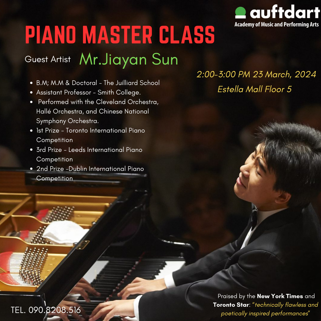 GUEST ARTIST MR.JIAYAN SUN